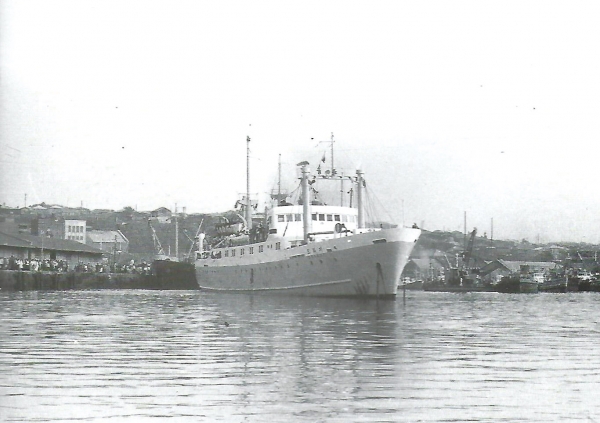 1963년 10월 12일 제주~부산 간 정기 여객선으로 취항한 도라지호 이배는 당시 여객선용으로 건조된 최초의 배.