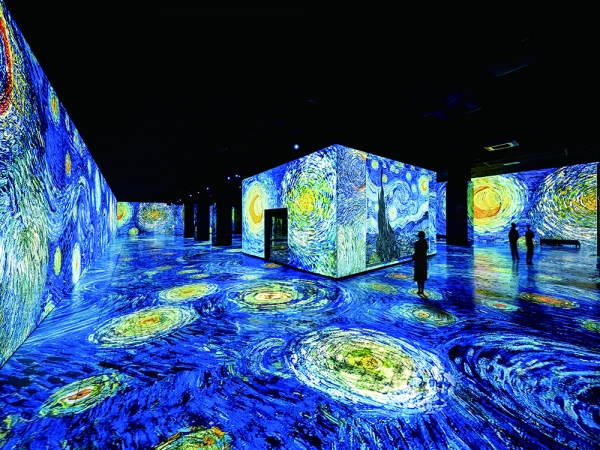 ’빛의 벙커 : 반 고흐’展, Culturespaces Digital - Bunker de Lumières - Vincent van Gogh 2019 - Directors : G. Iannuzzi - R. Gatto - M. Siccardi - Sound track L. Longobardi - © Gianfranco Iannuzzi